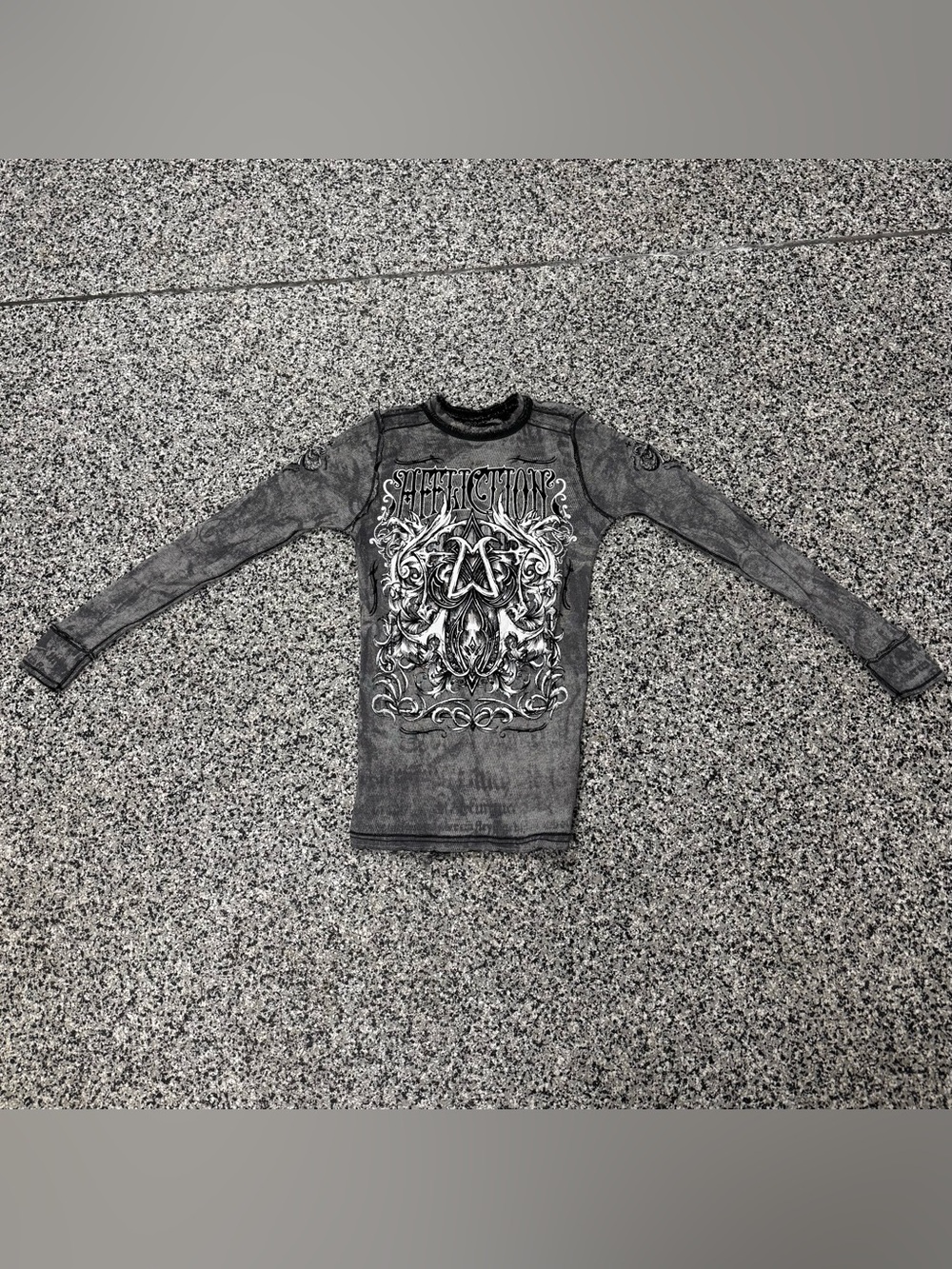 Reversible Affliction Longsleeve Fitted Shirt
